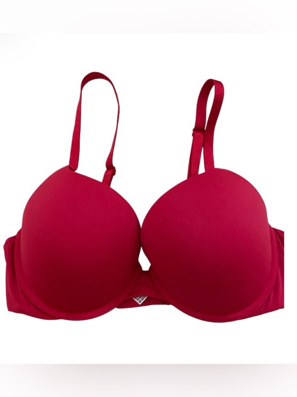 Victoria's Secret Bright Red Molded T-Shirt Bra size 36C